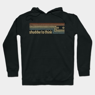 Shudder To Think Cassette Stripes Hoodie